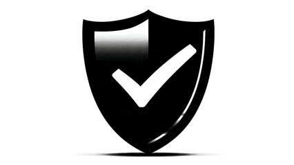 Shield with check mark