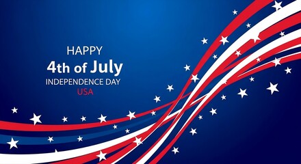 American flag background