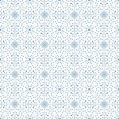 seamless pattern with snowflakes