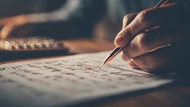 Financial expert reviewing calendar spreads and futures contracts to identify calendar arbitrage profits.