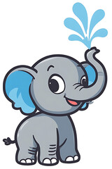 Naklejka premium elephant