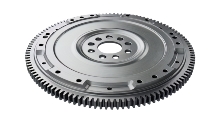 A high-resolution image of a metallic clutch assembly showcasing intricate details and mechanical components in a precise and isolated visual representation on a neutral background 12.png reference