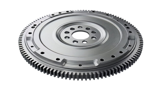 A high-resolution image of a metallic clutch assembly showcasing intricate details and mechanical components in a precise and isolated visual representation on a neutral background 12.png reference