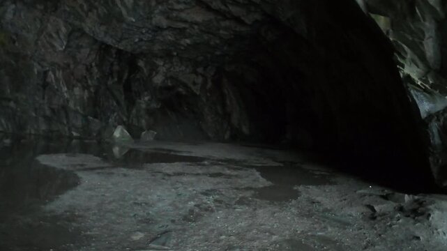 Rydal Cave Underground in Lake District