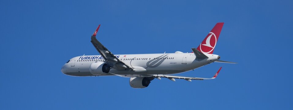 Turkish Airlines A321neo banni&egrave;re