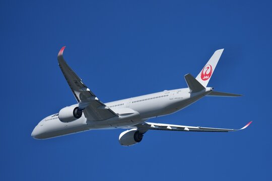 Japan Airlines A350 vue arri&egrave;re