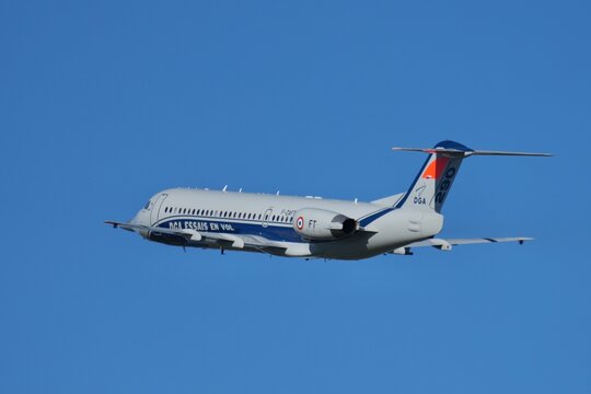 Fokker 100 DGA vue arri&egrave;re