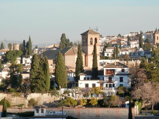Obraz premium Zu Besuch in Alhambra bei Granada in Andalusien