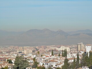 Obraz premium Zu Besuch in Alhambra bei Granada in Andalusien