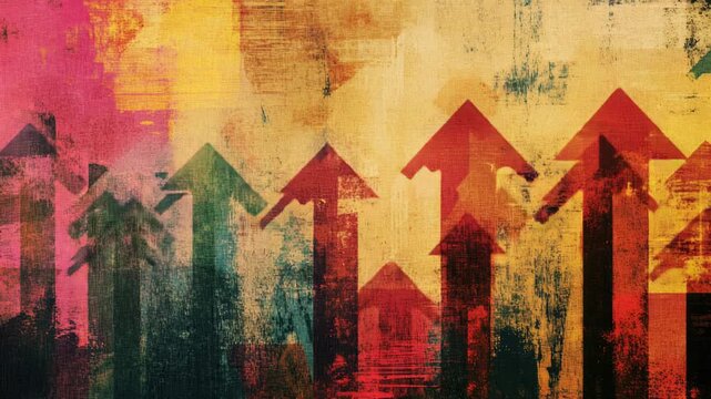 Video A collection of arrows pointing upwards, often used as a symbol of encouragement or motivation