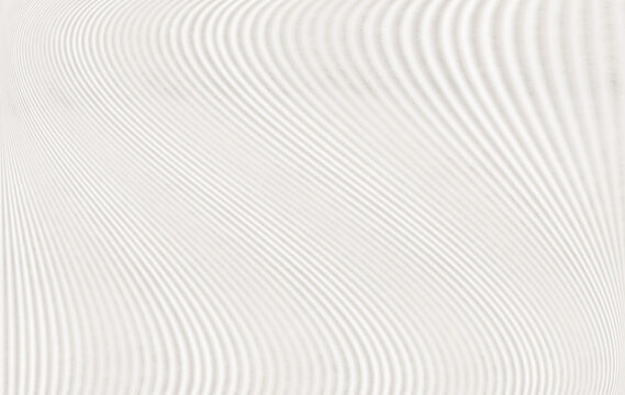 White marble texture with distorted wavy relief pattern and smooth abstract curves