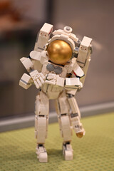 Naklejka premium Lego astronaut