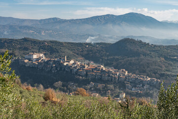 Veduta di Genazzano - Roma - Lazio - Italia