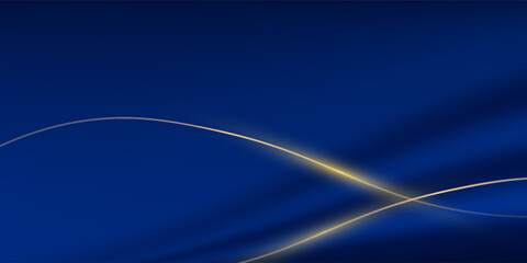 blue background design With luxurious effect elements Vector illustration