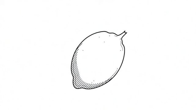 Lemon Drawing Animation: Unveiling the Step-by-Step Process with Detailed Outline