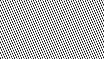 Black diagonal line pattern background on transparent background