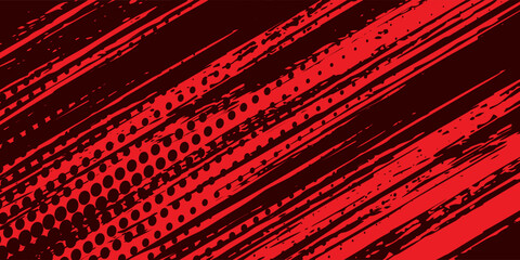 black red dragon decal brush fire volcano lava sakura Asia Japan anime style illustration sporty background. modern © Dul