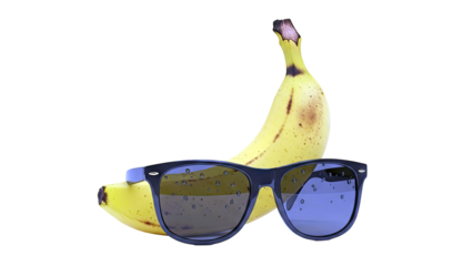 Banana Wearing Sunglasses