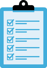 Complete checklist on clipboard representing task completion and successful project management