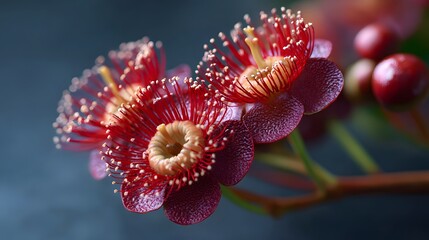 A close up of flowers