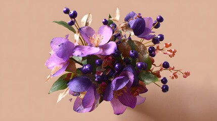 A close up of flowers