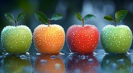 Apple orchard apples showcasing freshness and organic appeal image