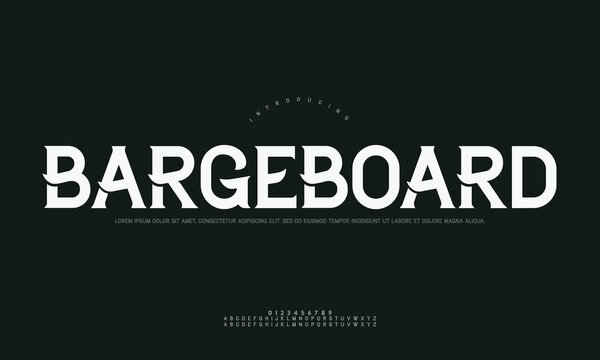Architectural detail vector illustration of intricate bargeboard ornamentation, perfect for historical or decorative design projects.