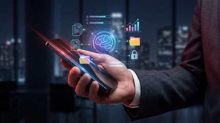 Digital transformation in business leveraging mobile technology for data visualization and analysis in urban environments