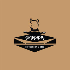 Elegant Hot Coffee Mug Logo