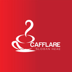 Artistic Coffee Cup Logo Branding