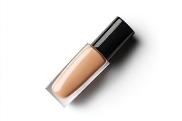 Tinted moisturizer isolated on white background