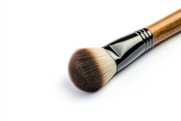 Travel size makeup isolated on white background