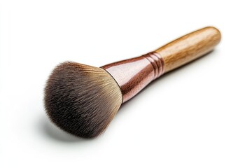 Travel size makeup isolated on white background