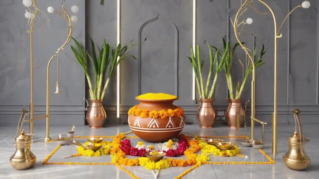 Pookalam Celebration.