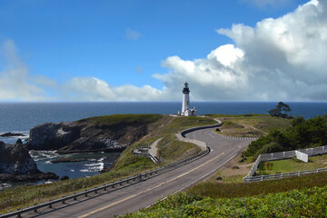 Cliffs of the Yaquina Head Lighthouse © Bonita