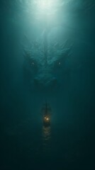 The Watcher Below A Ship's Perilous Deep Sea Encounter