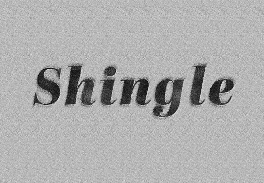 Vintage Grain Spray Text Effect