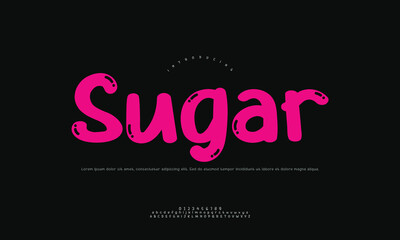 Exciting Sugar Rush Concept with Assorted Colorful Candies and Sweet Treats Illustration