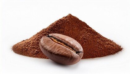 coffee bean isolated on white background