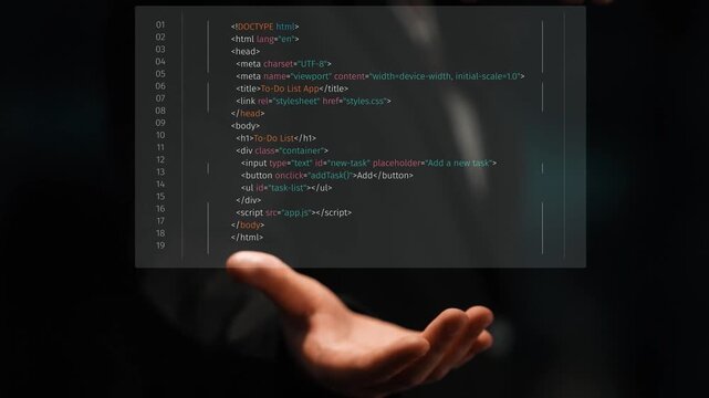 JavaScript programming for task manager user interface, handling form submission, input validation, task list rendering, and exception alerts with dynamic DOM interaction Marrow