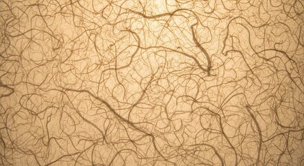 Obraz premium Backlit Japanese Washi Paper Texture with Natural Fibers. Represents craftsmanship, tradition, organic texture, and minimalism.