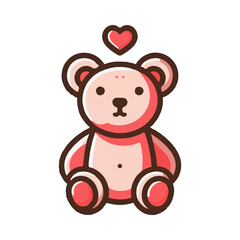 Obraz premium teddy bear illustration design
