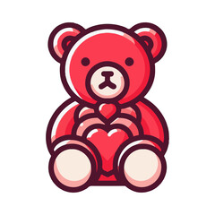 Obraz premium teddy bear illustration design