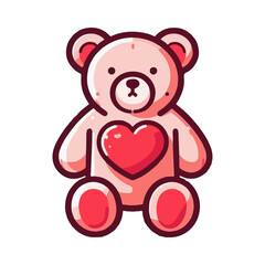 Obraz premium teddy bear illustration design