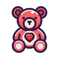 Obraz premium teddy bear illustration design