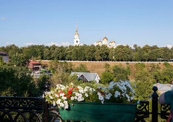 Assumption Cathedral. View from the observation deck. Vladimir, Russia.