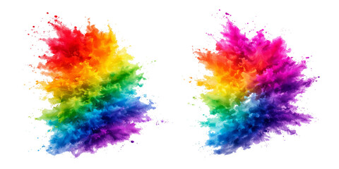 Abstract watercolor background with colorful paint splashes and artistic rainbow ink splatters forming a creative vector texture design on a paper pattern illustration with grunge brush stains