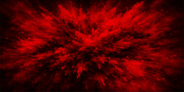 Red abstract background featuring a dark grunge texture with burning orange flames and motion-blurred smoke lines in a hot inferno design