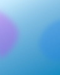 Obraz premium Smooth Blue Radial Gradient Background with Soft Light Effect