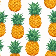 fruits seamless pattern, fruit pattern, fruit seamless background, fruit digital paper, fruit repeating pattern, summer fruit pattern, tropical fruit pattern © Forhadx5